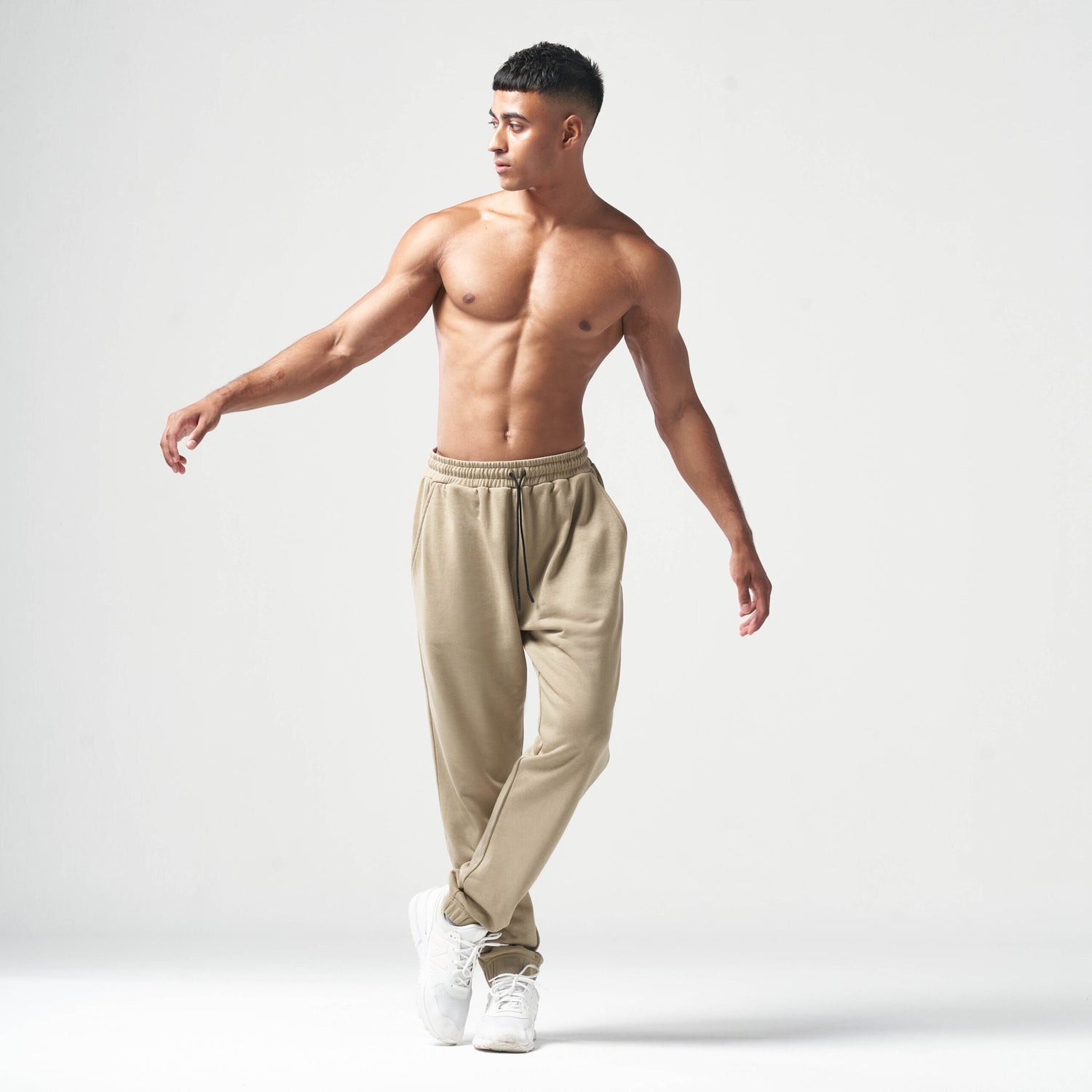 Men's Knee Length Elastic Gym Pants | JUST4UNIQUE